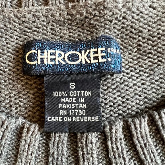 VINTAGE 90s Men's Cherokee sweater in gray sz S - Picture 6 of 7
